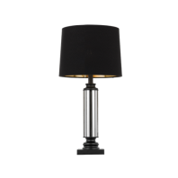 Telbix-Damon Table Lamp - Chrome/Chrome